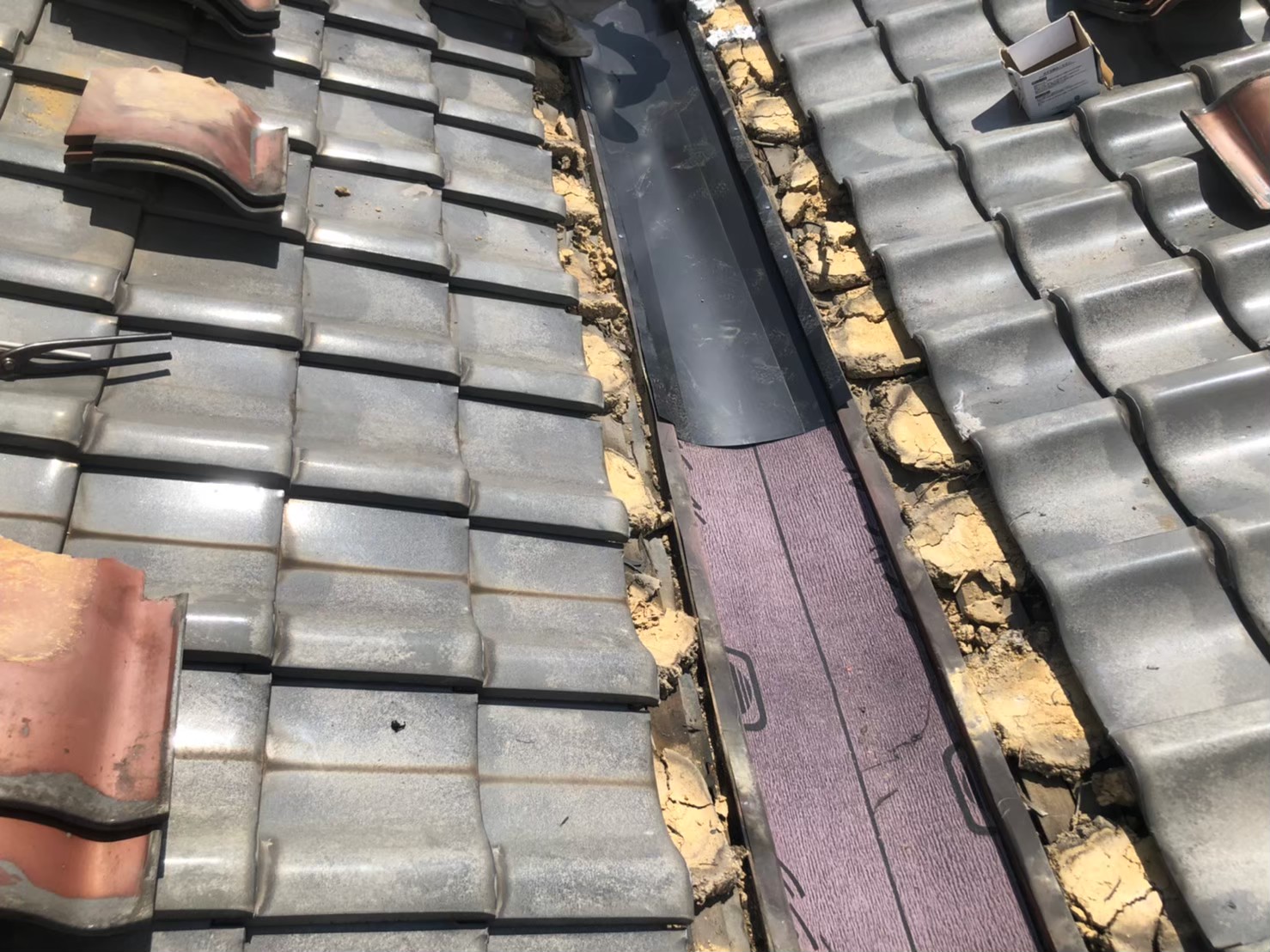 谷板金交換工事